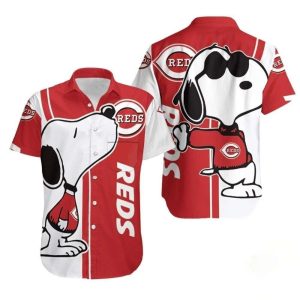 Cincinnati Reds Trending Hawaiian - Adult & Kids T-Shirts, Sweatshirts & Hoodies apparel design preview 1