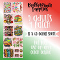 Cinco De Mayo DTF Transfer Gang Sheet 22 X 60 - Adult & Kids T-Shirts, Sweatshirts & Hoodies apparel design preview 1