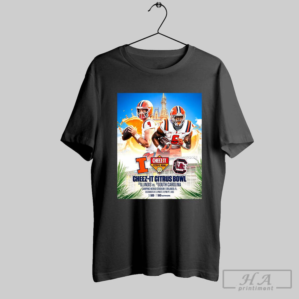 Citrus Bowl Football Illinois Fighting Illini Vs - Adult & Kids T-Shirts, Sweatshirts & Hoodies apparel design preview 1