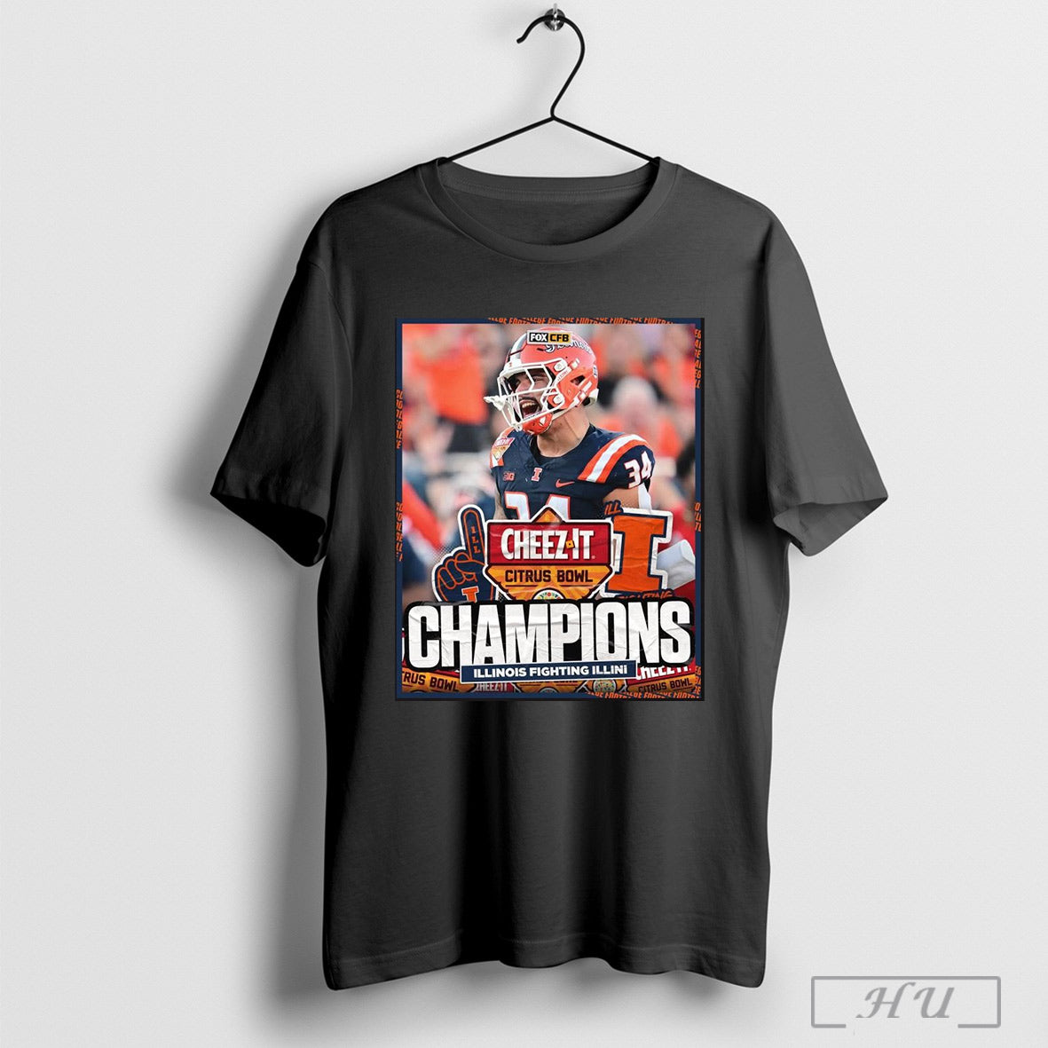 Citrus Bowl Illinois Fighting Illini Win South - Adult & Kids T-Shirts, Sweatshirts & Hoodies apparel design preview 1
