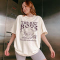 City Starlight Bat Reading Gothic Fandom Fairycore - Adult & Kids T-Shirts, Sweatshirts & Hoodies apparel design preview 1
