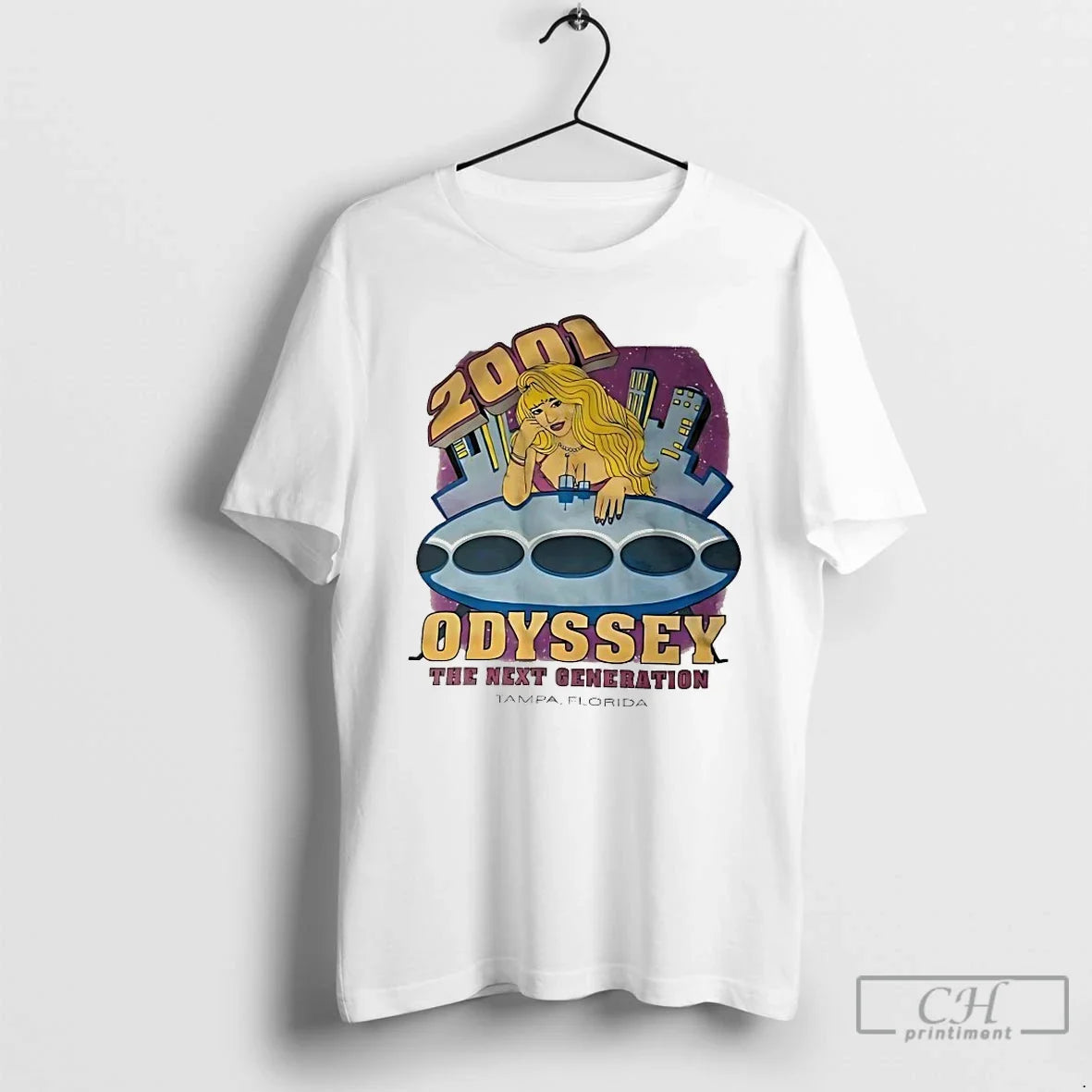 Classic 2001 Odyssey The Next Generation Tampa - Adult & Kids T-Shirts, Sweatshirts & Hoodies apparel design preview 1
