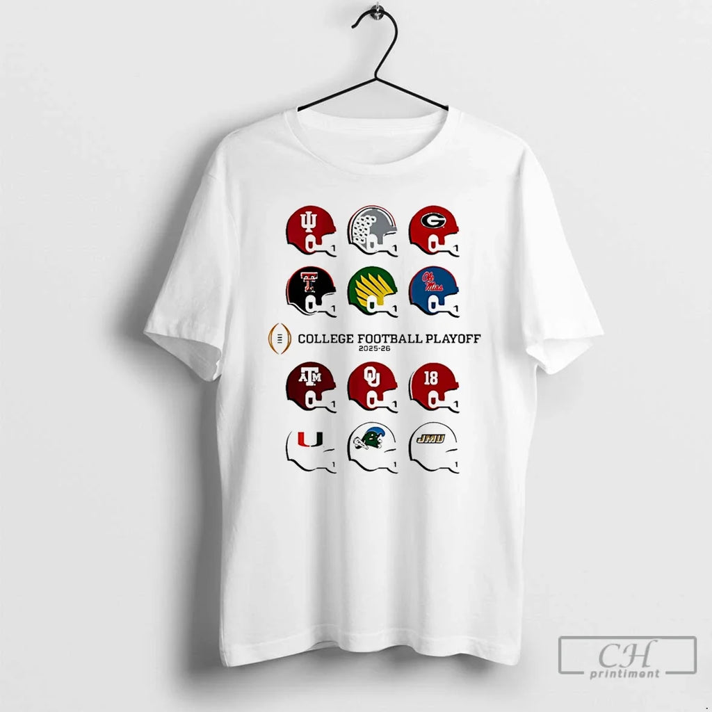 Classic 2025 College Football Playoff Field Toy Team - Adult & Kids T-Shirts, Sweatshirts & Hoodies apparel design preview 1