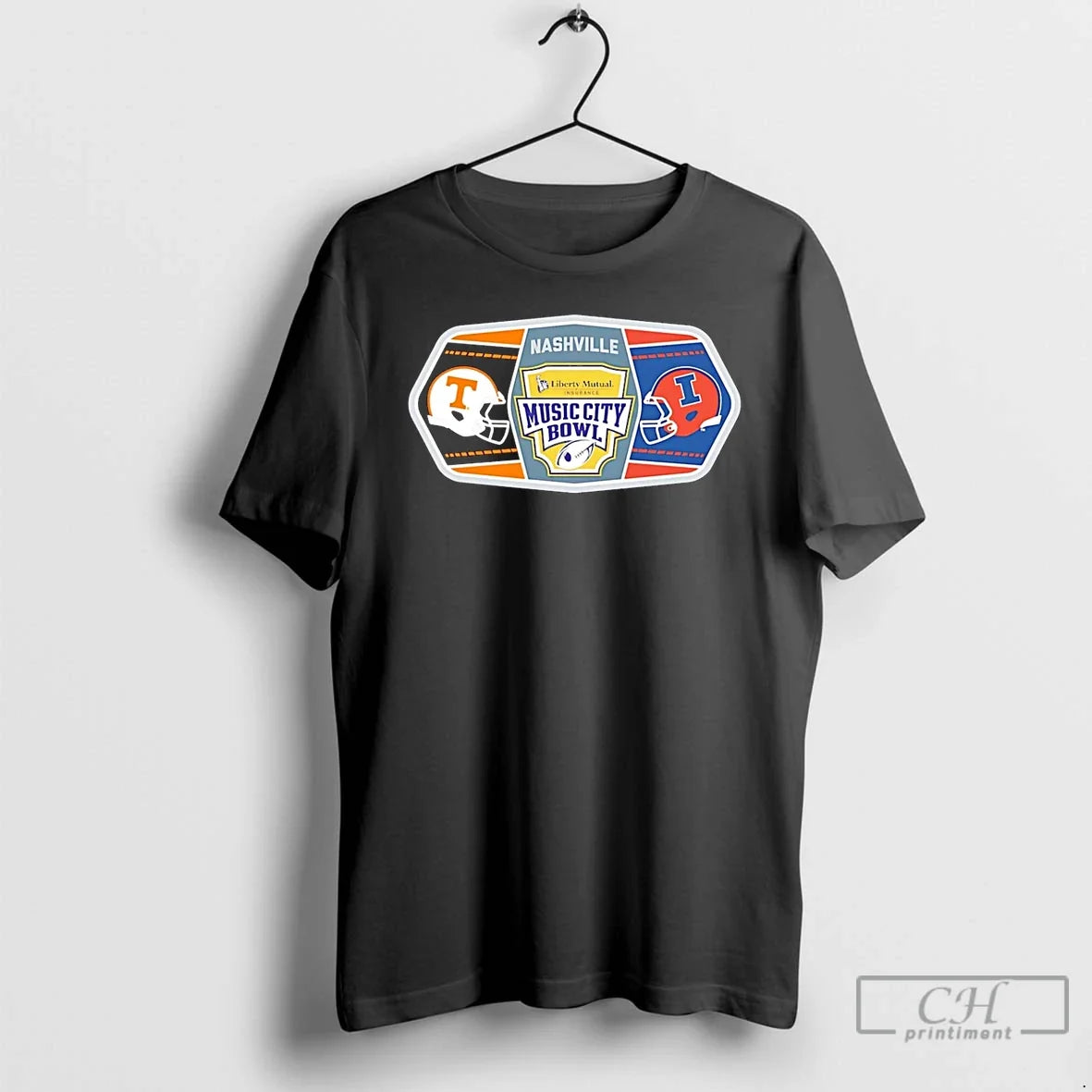 Classic 2025 Liberty Mutual Music City Bowl Tennessee - Adult & Kids T-Shirts, Sweatshirts & Hoodies apparel design preview 1