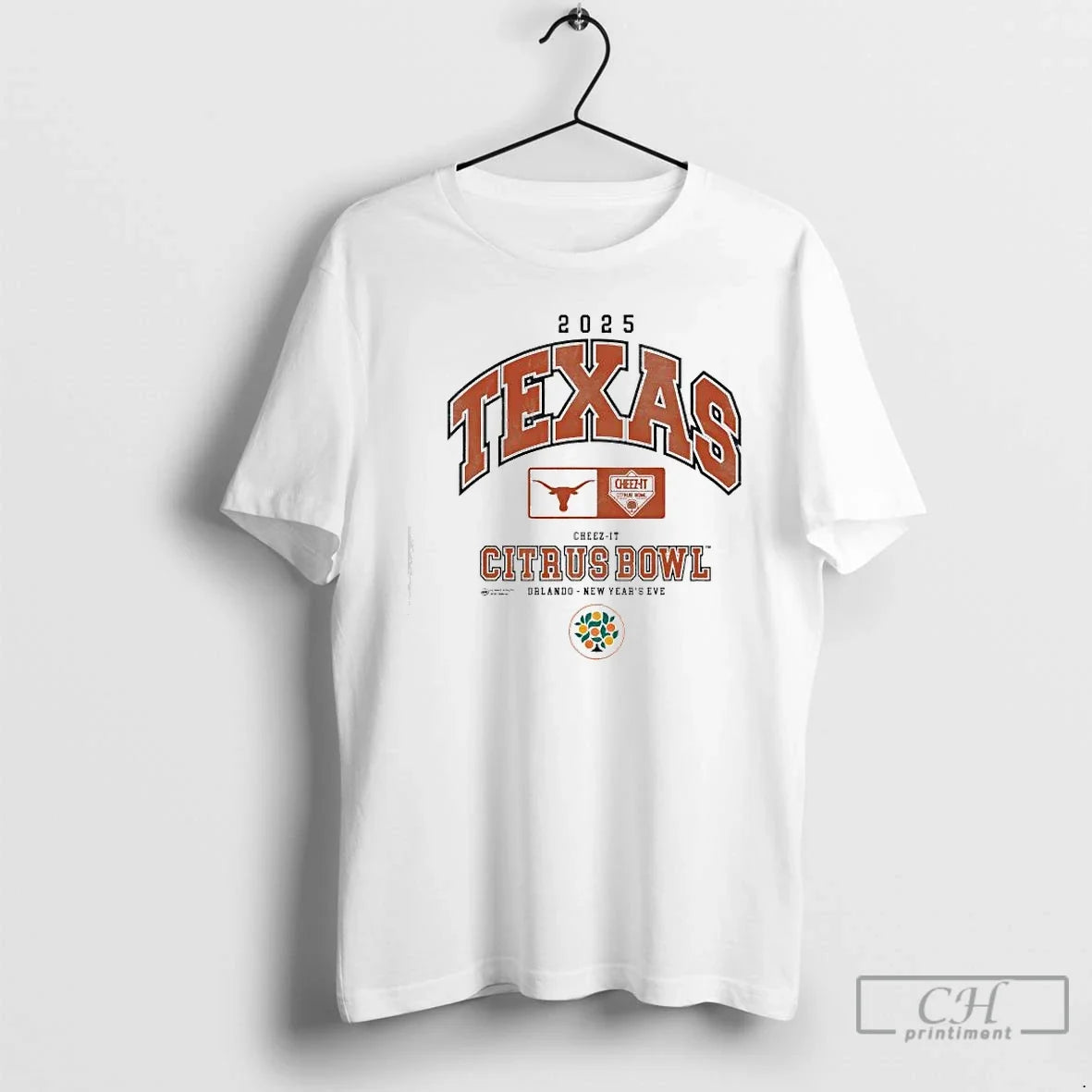 Classic 2025 Texas Orlando Cheez Citrus Bowl New - Adult & Kids T-Shirts, Sweatshirts & Hoodies apparel design preview 1