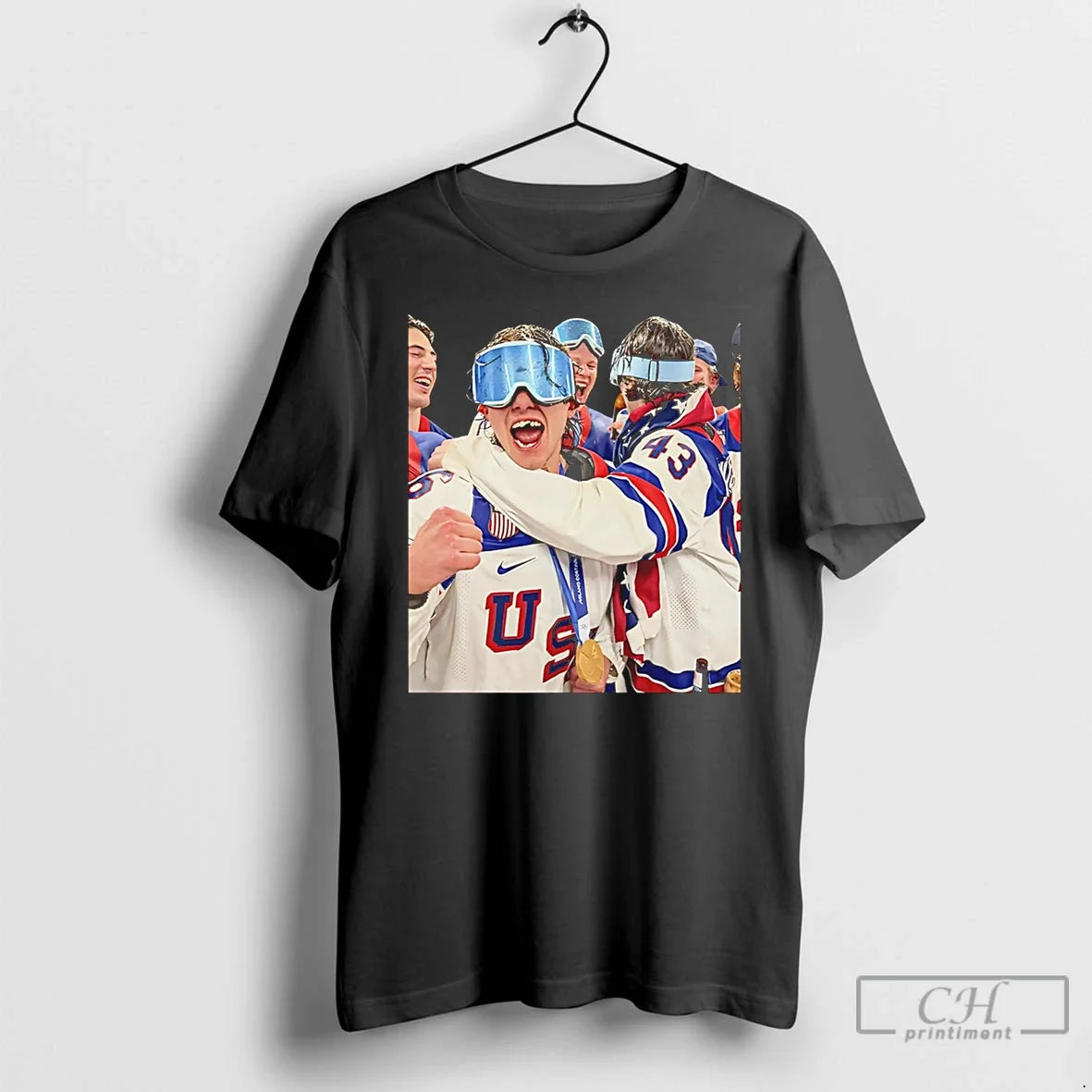 Classic 2026 Gold For Team Usa Olympic Champions - Adult & Kids T-Shirts, Sweatshirts & Hoodies apparel design preview 1
