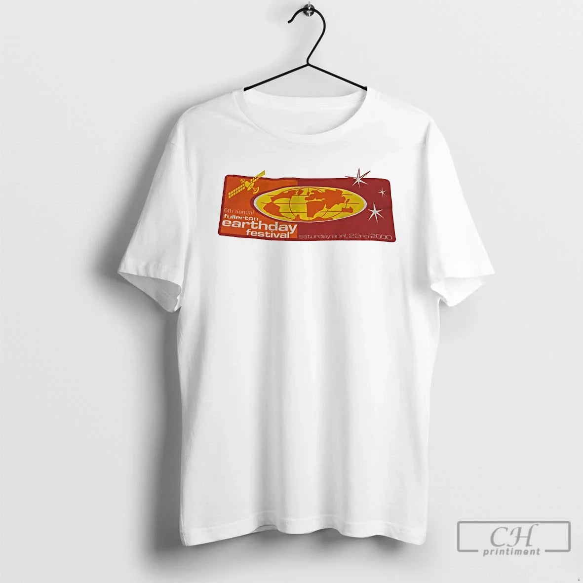 Classic 6th Annual Fullerton Earth Day Festival 2000 - Adult & Kids T-Shirts, Sweatshirts & Hoodies apparel design preview 1