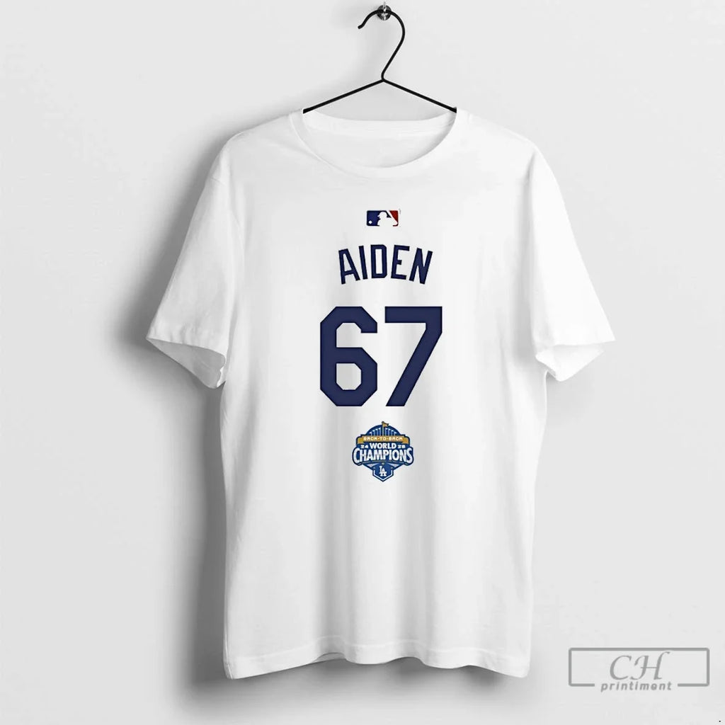 Classic Aiden 67 Back Champs World Champions - Adult & Kids T-Shirts, Sweatshirts & Hoodies apparel design preview 1