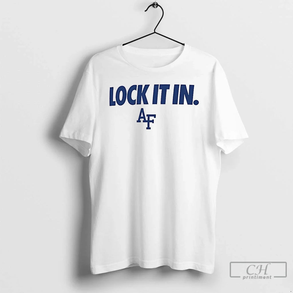 Classic Air Force Falcons Lock It In 2026 - Adult & Kids T-Shirts, Sweatshirts & Hoodies apparel design preview 1