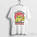 Classic All I Want Is Pizza Turtle - Adult & Kids T-Shirts, Sweatshirts & Hoodies apparel design preview 1