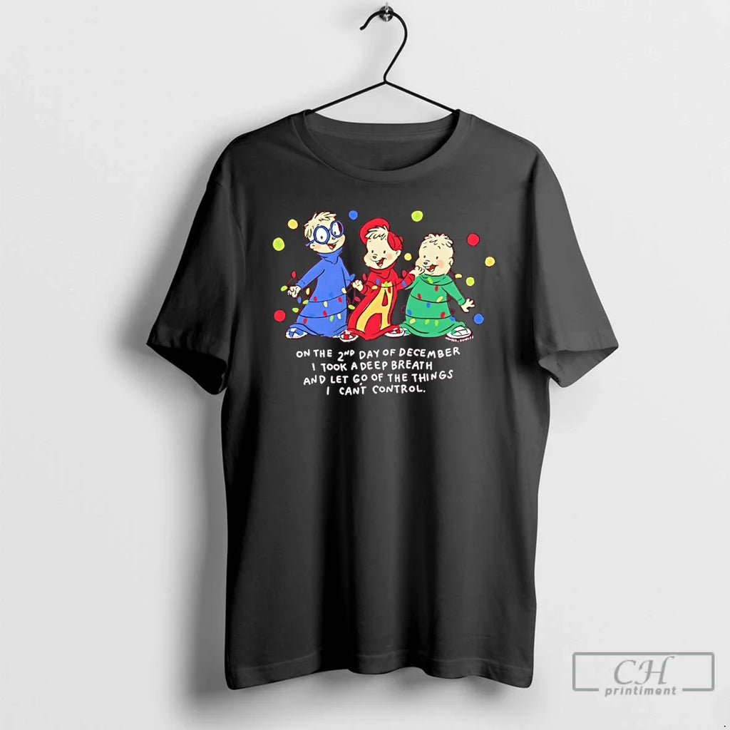 Classic Alvin Chipmunks Light 2nd Day December I Took - Adult & Kids T-Shirts, Sweatshirts & Hoodies apparel design preview 1