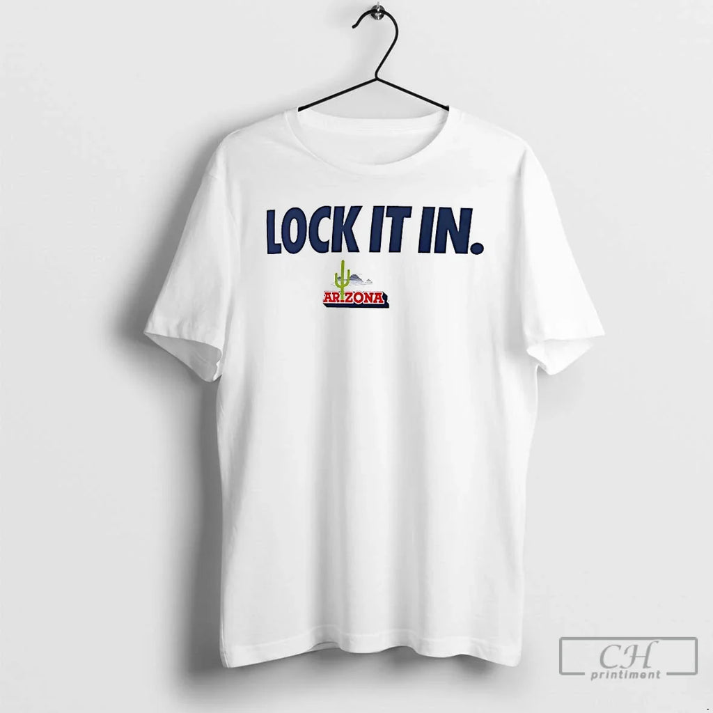 Classic Arizona Wildcats Lock It In 2026 - Adult & Kids T-Shirts, Sweatshirts & Hoodies apparel design preview 1