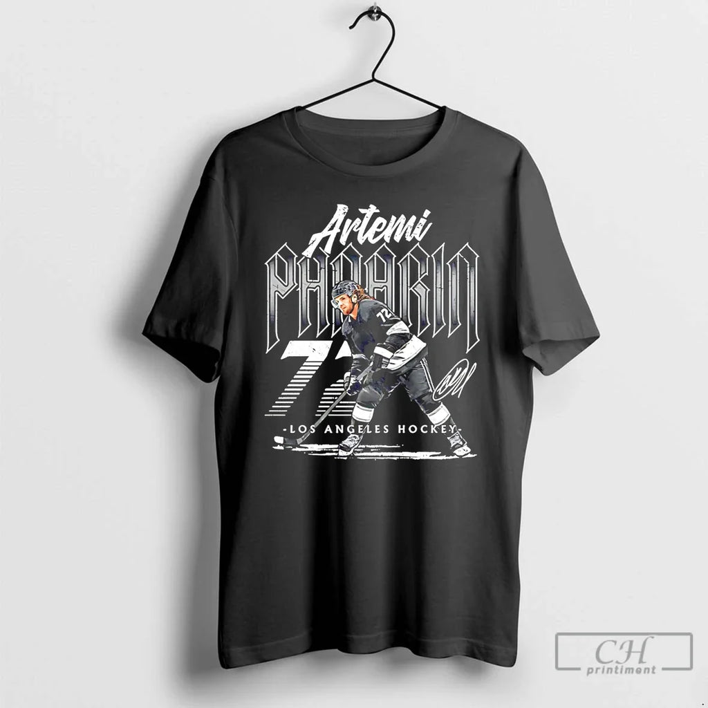 Classic Artemi Panarin Los Angeles Kings Player Name - Adult & Kids T-Shirts, Sweatshirts & Hoodies apparel design preview 1