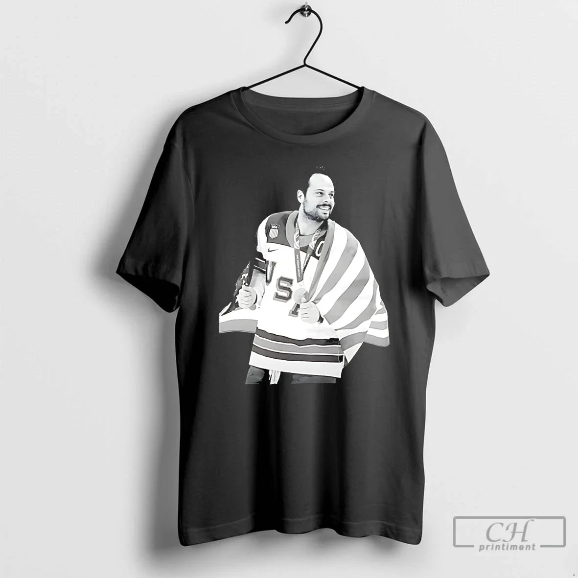 Classic Auston Matthews Usa Olympic Champions 2026 - Adult & Kids T-Shirts, Sweatshirts & Hoodies apparel design preview 1