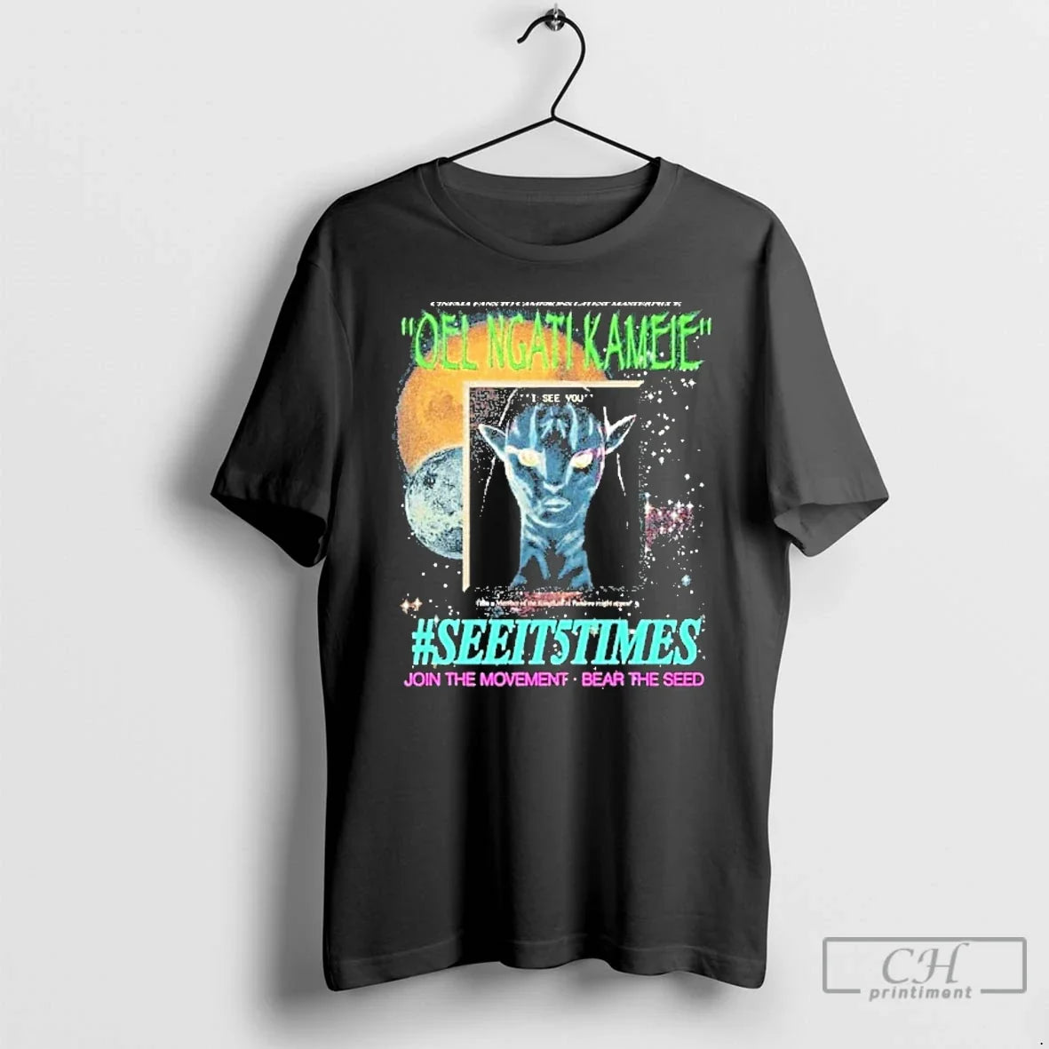 Classic Avatar Seeit Five Times - Adult & Kids T-Shirts, Sweatshirts & Hoodies apparel design preview 1