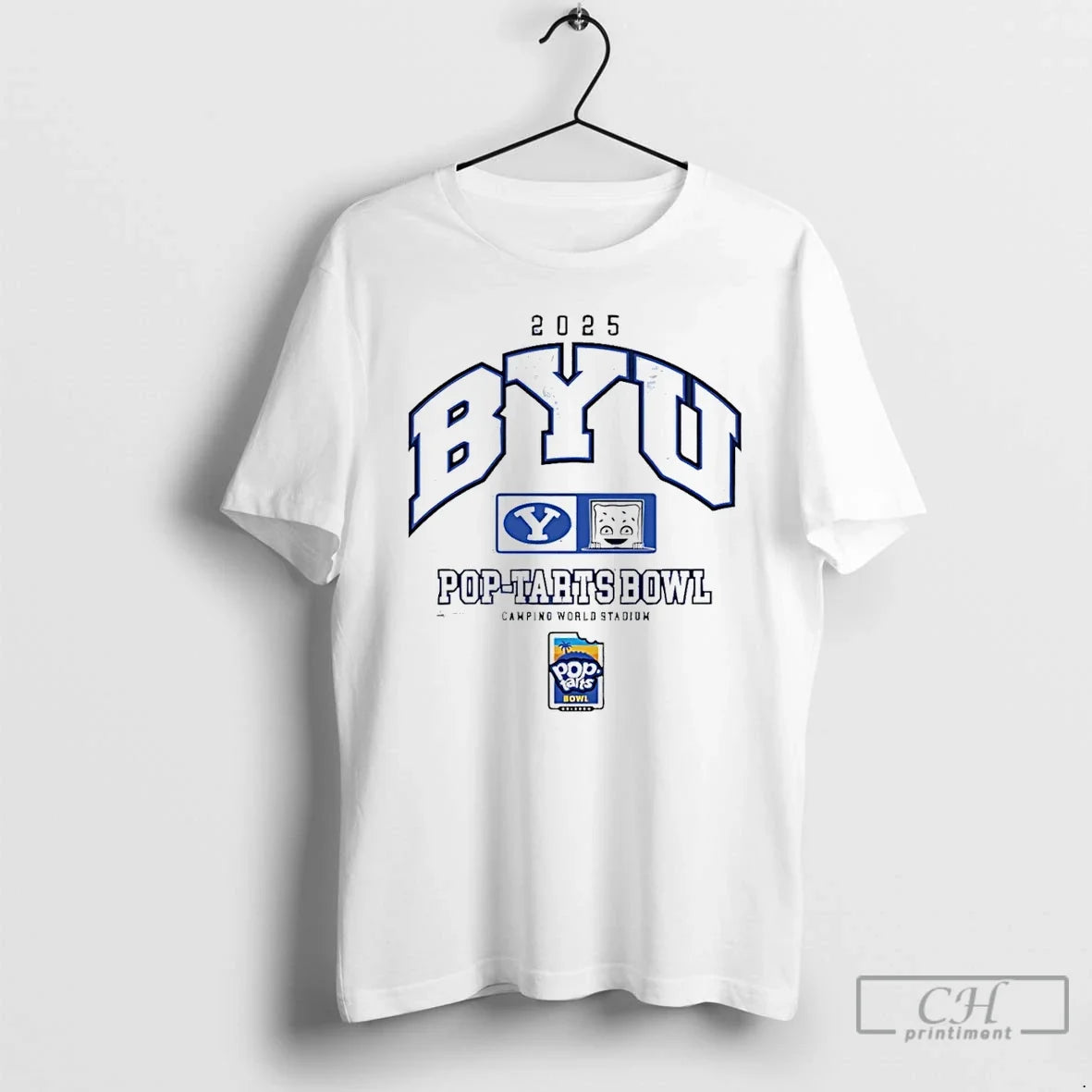 Classic Byu Cougars 2025 Pop Tarts Bowl - Adult & Kids T-Shirts, Sweatshirts & Hoodies apparel design preview 1
