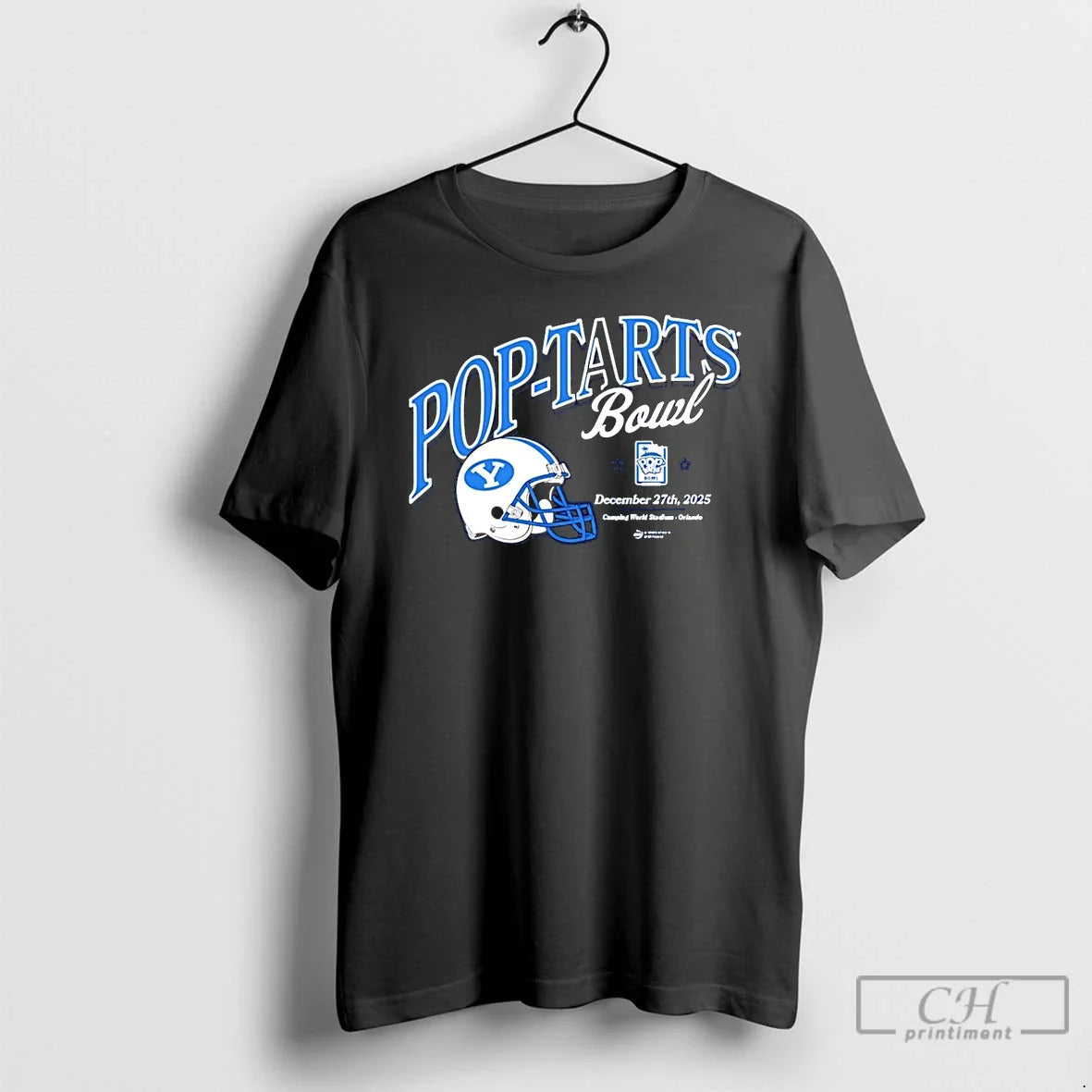 Classic Byu Cougars 2025 Pop Tarts Bowl Helmet - Adult & Kids T-Shirts, Sweatshirts & Hoodies apparel design preview 1