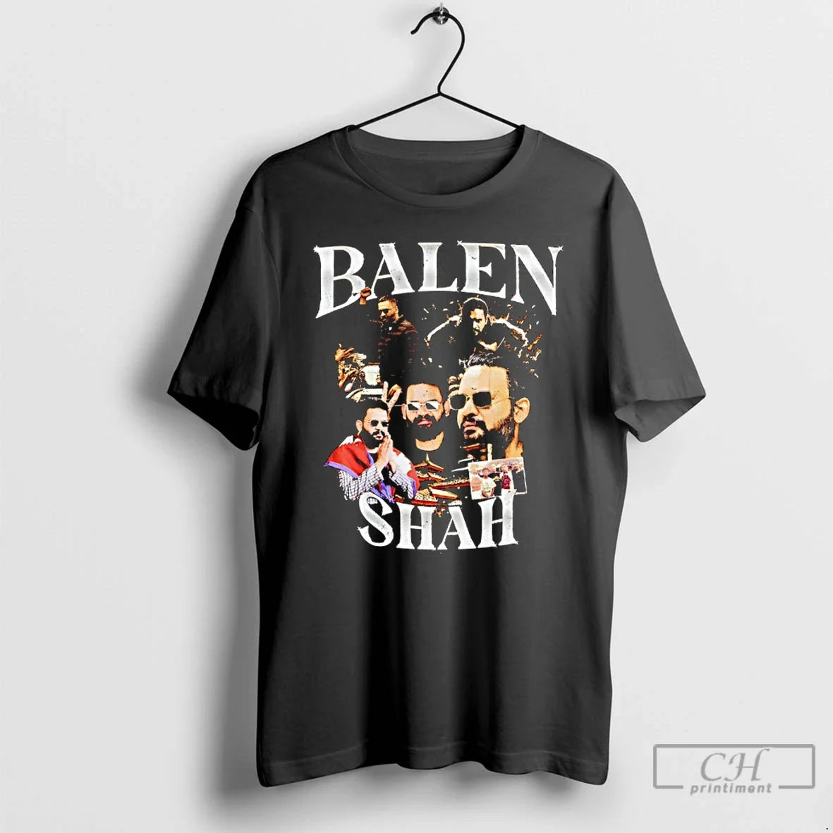 Classic Balen Shah Collage - Adult & Kids T-Shirts, Sweatshirts & Hoodies apparel design preview 1