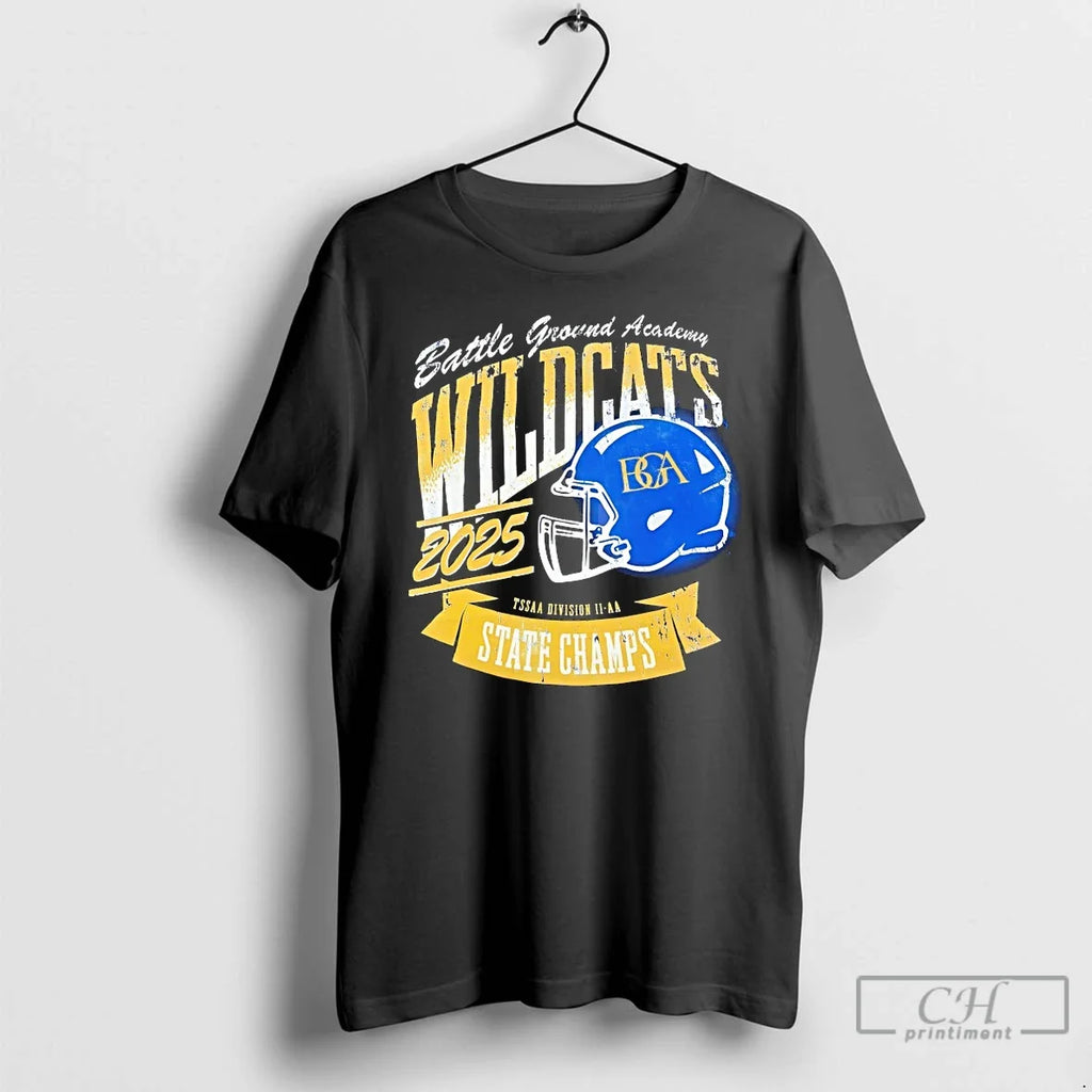 Classic Battle Ground Academy Wildcats Tssaa Division - Adult & Kids T-Shirts, Sweatshirts & Hoodies apparel design preview 1