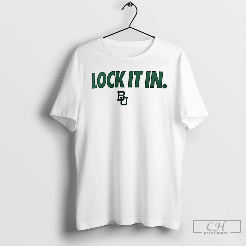 Classic Baylor Bears Lock It In 2026 - Adult & Kids T-Shirts, Sweatshirts & Hoodies apparel design preview 1