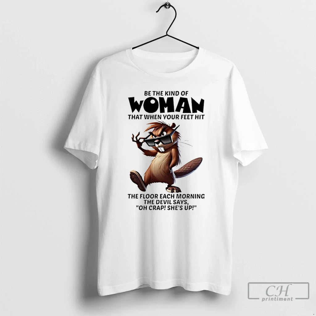 Classic Beaver Sunglasses Be Kind Woman That When - Adult & Kids T-Shirts, Sweatshirts & Hoodies apparel design preview 1