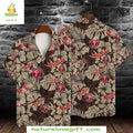 MLB Phillies Hawaiian Classic Beige Baseball Logo - Adult & Kids T-Shirts, Sweatshirts & Hoodies apparel design preview 1