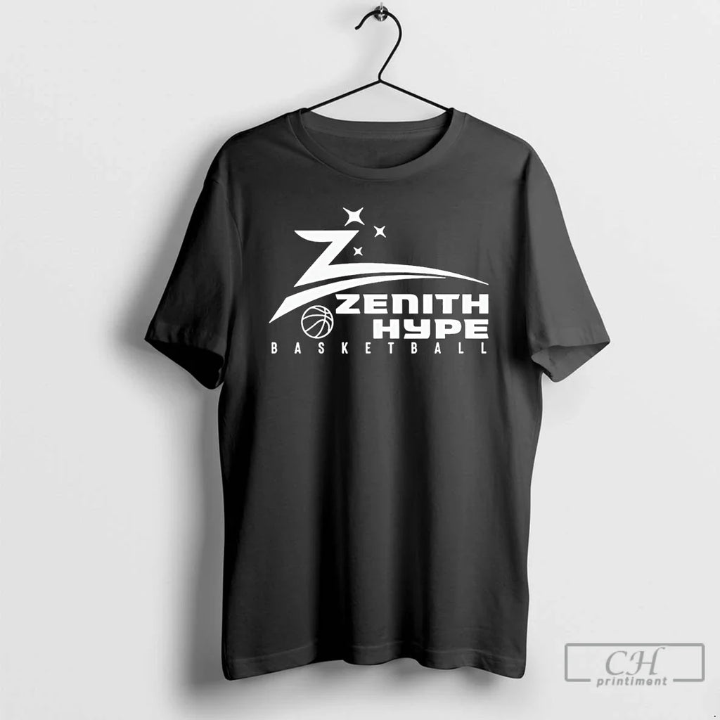 Classic Bel Air Zenith Hype Basketball Logo - Adult & Kids T-Shirts, Sweatshirts & Hoodies apparel design preview 1