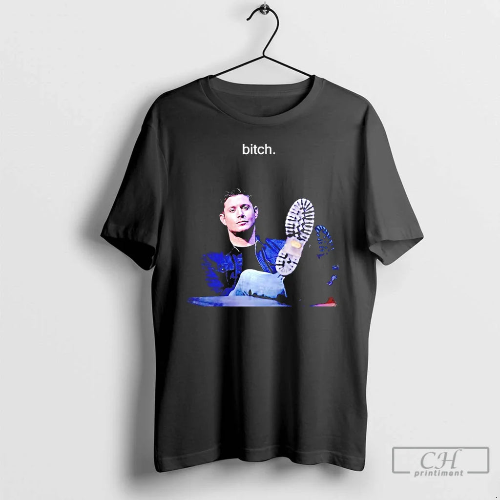 Classic Bitch Dean Winchester Supernatural Vintage - Adult & Kids T-Shirts, Sweatshirts & Hoodies apparel design preview 1