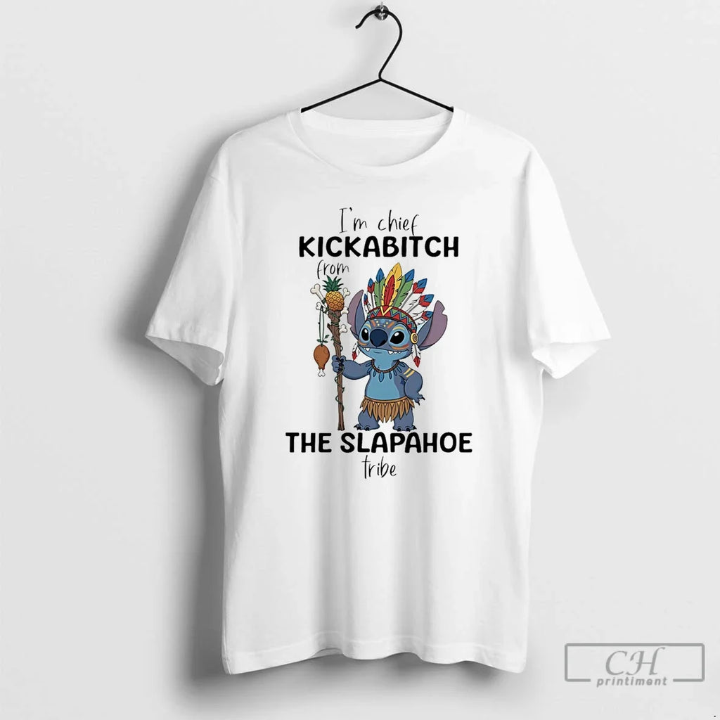 Classic Bluey Im Chief Kickabitch From The Slapahoe - Adult & Kids T-Shirts, Sweatshirts & Hoodies apparel design preview 1