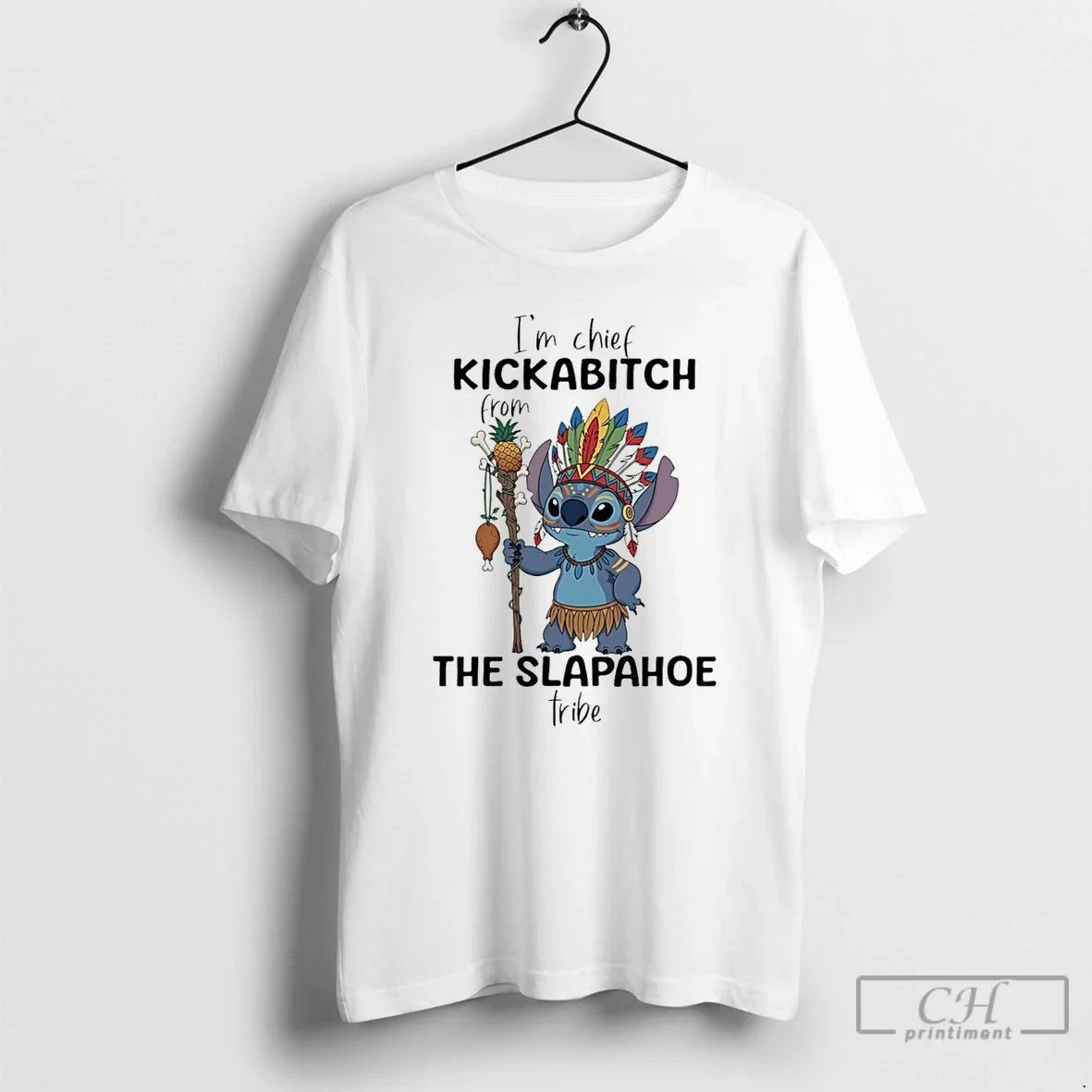 Classic Bluey Im Chief Kickabitch From The Slapahoe - Adult & Kids T-Shirts, Sweatshirts & Hoodies apparel design preview 1