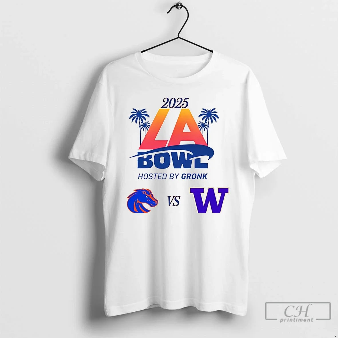 Classic Boise State Broncos Vs Washington Huskies - Adult & Kids T-Shirts, Sweatshirts & Hoodies apparel design preview 1