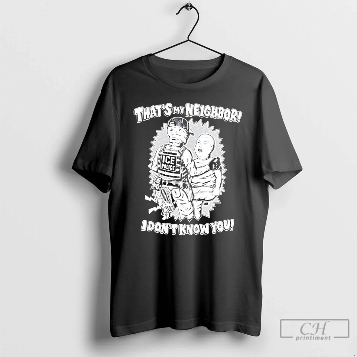 Classic Boston Red Sox Thats My Neighbor I Dont Know - Adult & Kids T-Shirts, Sweatshirts & Hoodies apparel design preview 1