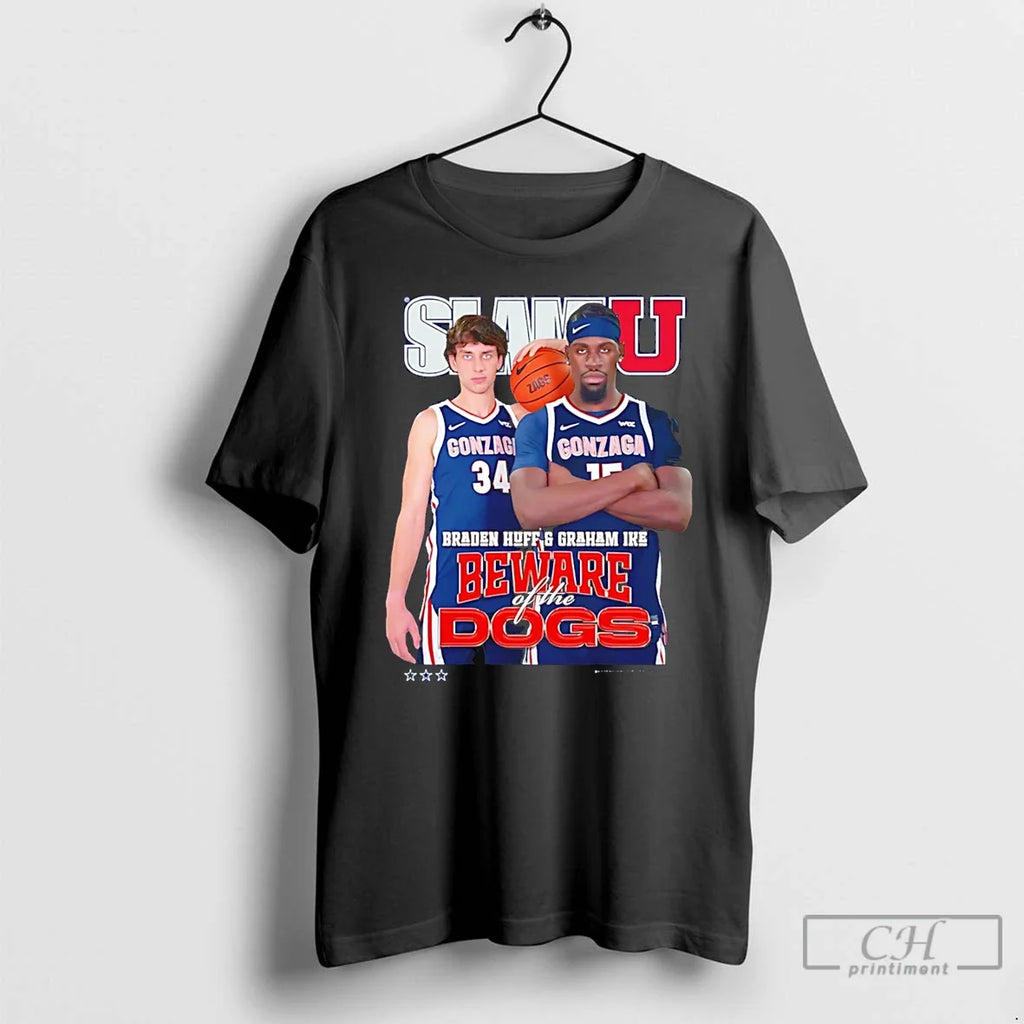 Classic Braden Huff And Graham Ike Gonzaga Bulldogs - Adult & Kids T-Shirts, Sweatshirts & Hoodies apparel design preview 1