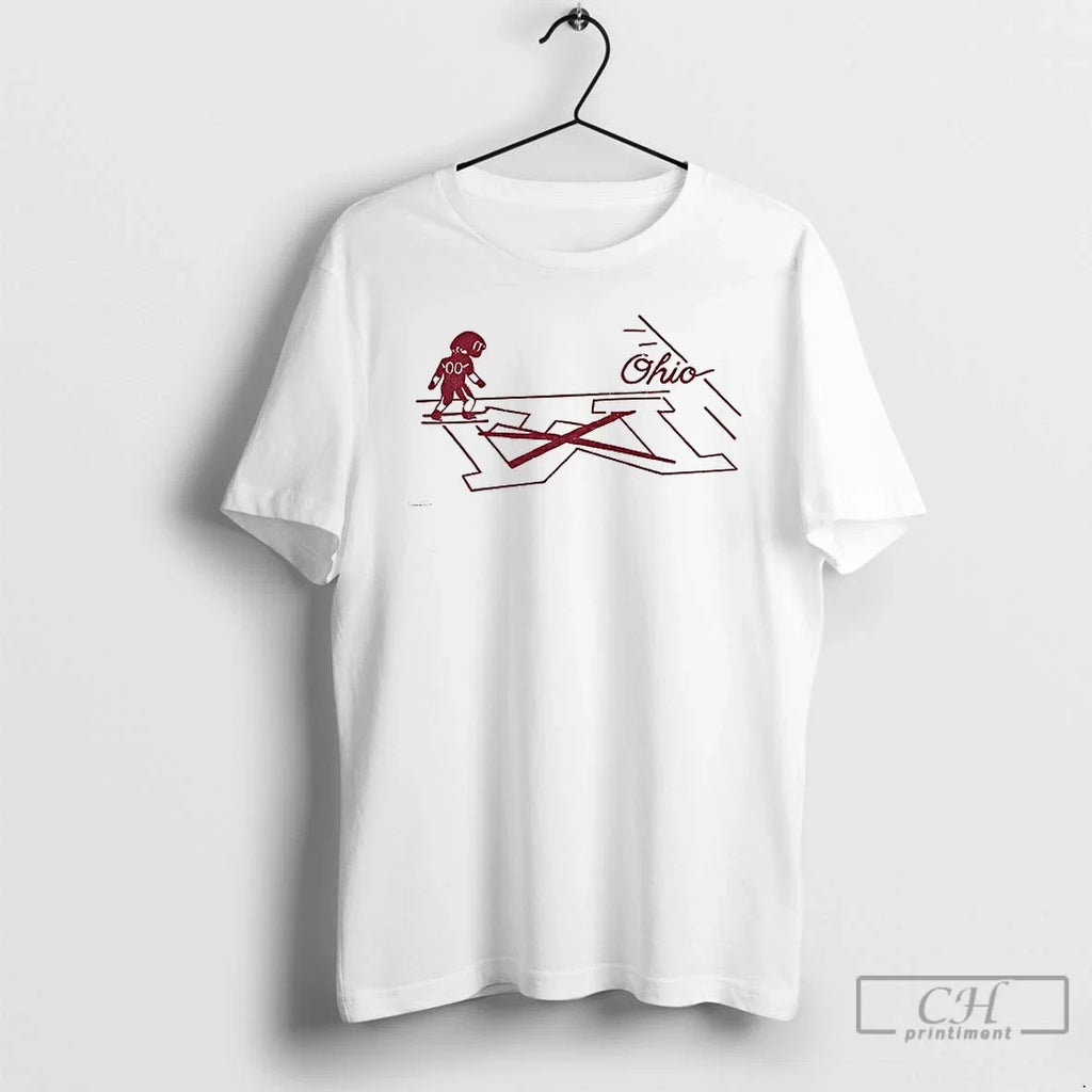 Classic Brutus Ohio State Snow Fan Football Erase M - Adult & Kids T-Shirts, Sweatshirts & Hoodies apparel design preview 1