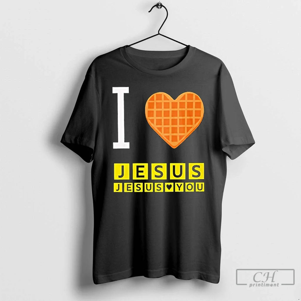 Classic Bryce Crawford Wearing I Love Jesus Loves You - Adult & Kids T-Shirts, Sweatshirts & Hoodies apparel design preview 1