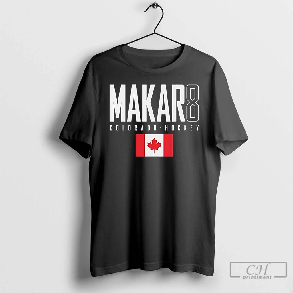 Classic Cale Makar Colorado Canada Elite Number And - Adult & Kids T-Shirts, Sweatshirts & Hoodies apparel design preview 1
