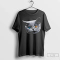 Classic Cat British Shorthair Heterochromia - Adult & Kids T-Shirts, Sweatshirts & Hoodies apparel design preview 1