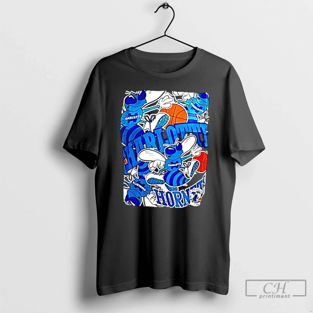 Classic Charlotte Hornets Nba Vintage - Adult & Kids T-Shirts, Sweatshirts & Hoodies apparel design preview 1