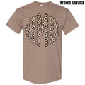 Classic Cheetah Monogram Gildan Short Sleeve 'NLB' - Adult & Kids T-Shirts, Sweatshirts & Hoodies apparel design preview 1