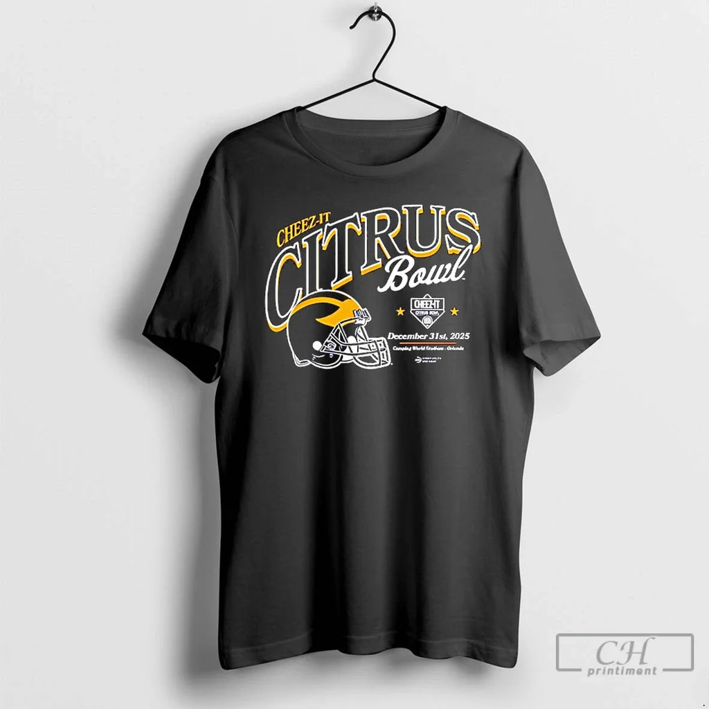 Classic Cheez Citrus Bowl Michigan December 31st 2025 - Adult & Kids T-Shirts, Sweatshirts & Hoodies apparel design preview 1
