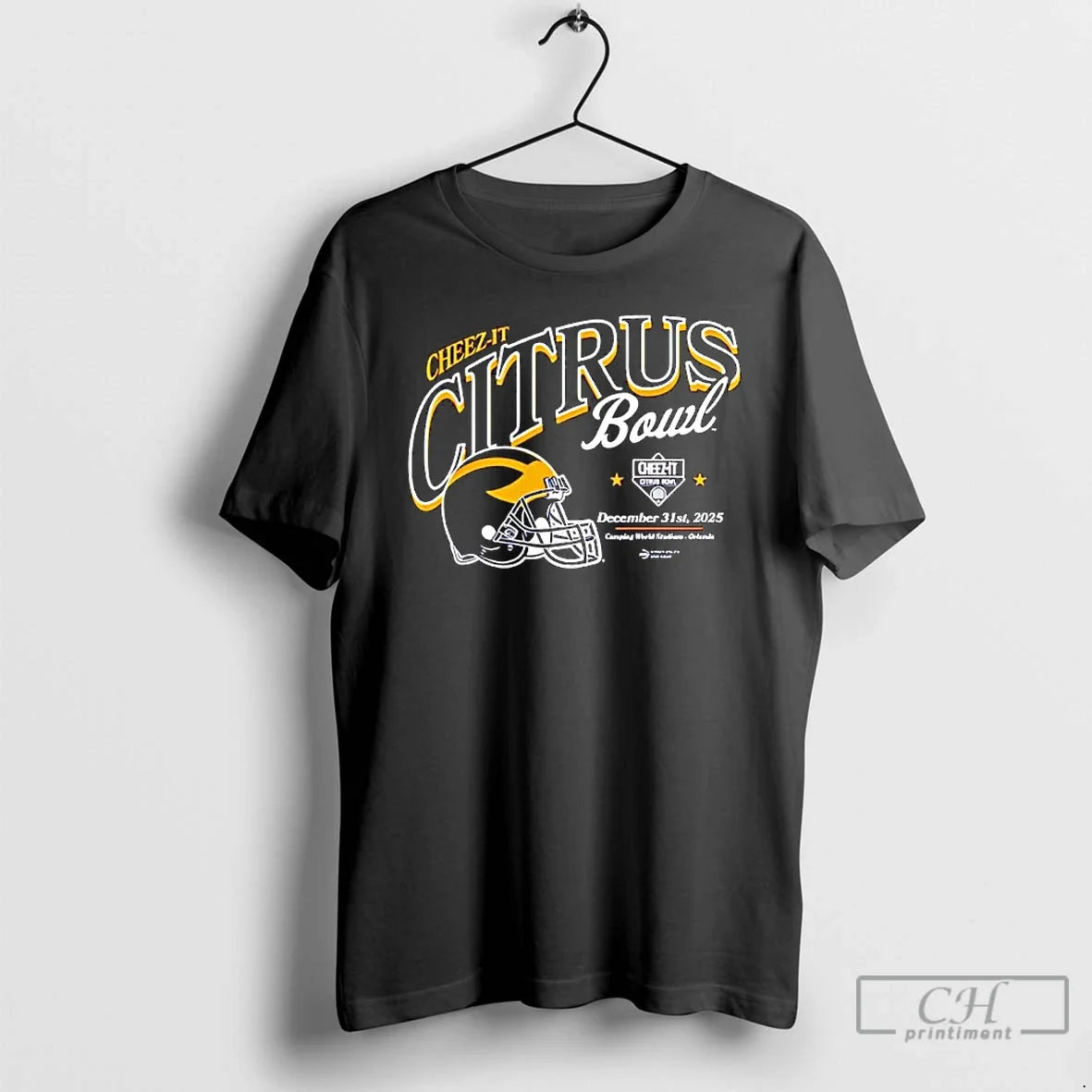 Classic Cheez Citrus Bowl Michigan December 31st 2025 - Adult & Kids T-Shirts, Sweatshirts & Hoodies apparel design preview 1