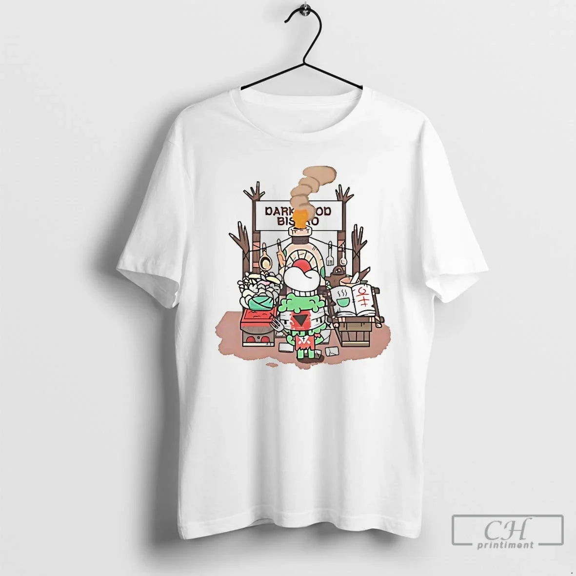 Classic Chef Leshys Darkwood Bistro - Adult & Kids T-Shirts, Sweatshirts & Hoodies apparel design preview 1