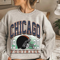 Classic Chicago Football Her Vintage - Adult & Kids T-Shirts, Sweatshirts & Hoodies apparel design preview 1