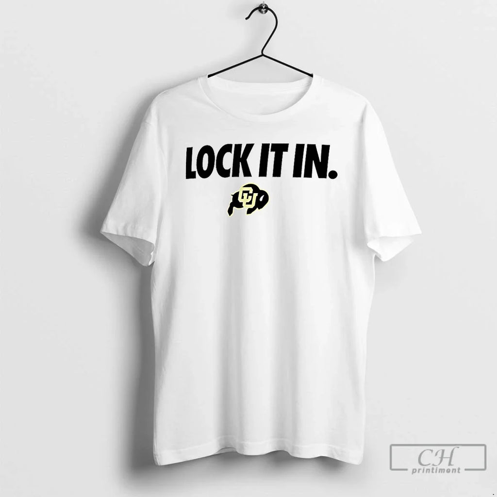 Classic Colorado Buffaloes Lock It In 2026 - Adult & Kids T-Shirts, Sweatshirts & Hoodies apparel design preview 1