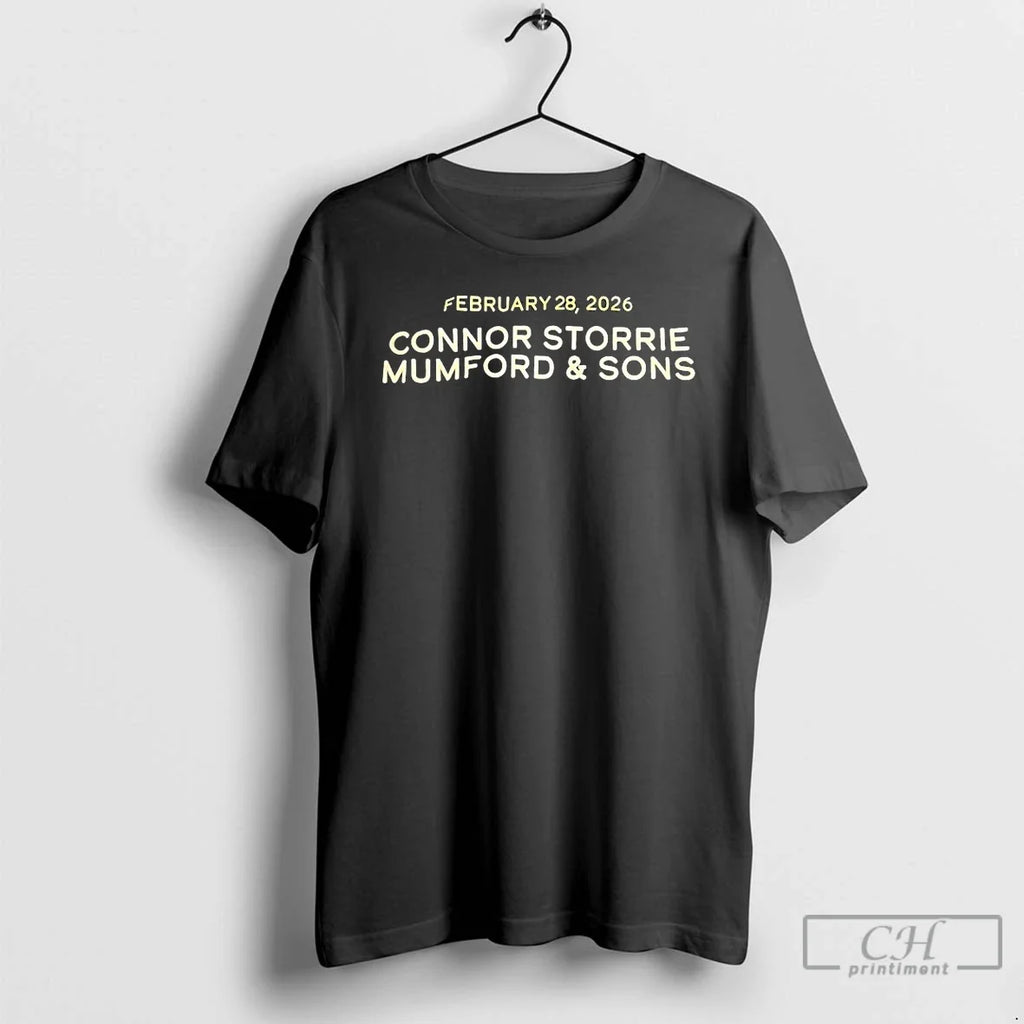 Classic Connor Storrie Mumford And Son 2026 - Adult & Kids T-Shirts, Sweatshirts & Hoodies apparel design preview 1