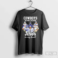 Classic Cowboys My Veins Jesus Heart Player Collage - Adult & Kids T-Shirts, Sweatshirts & Hoodies apparel design preview 1