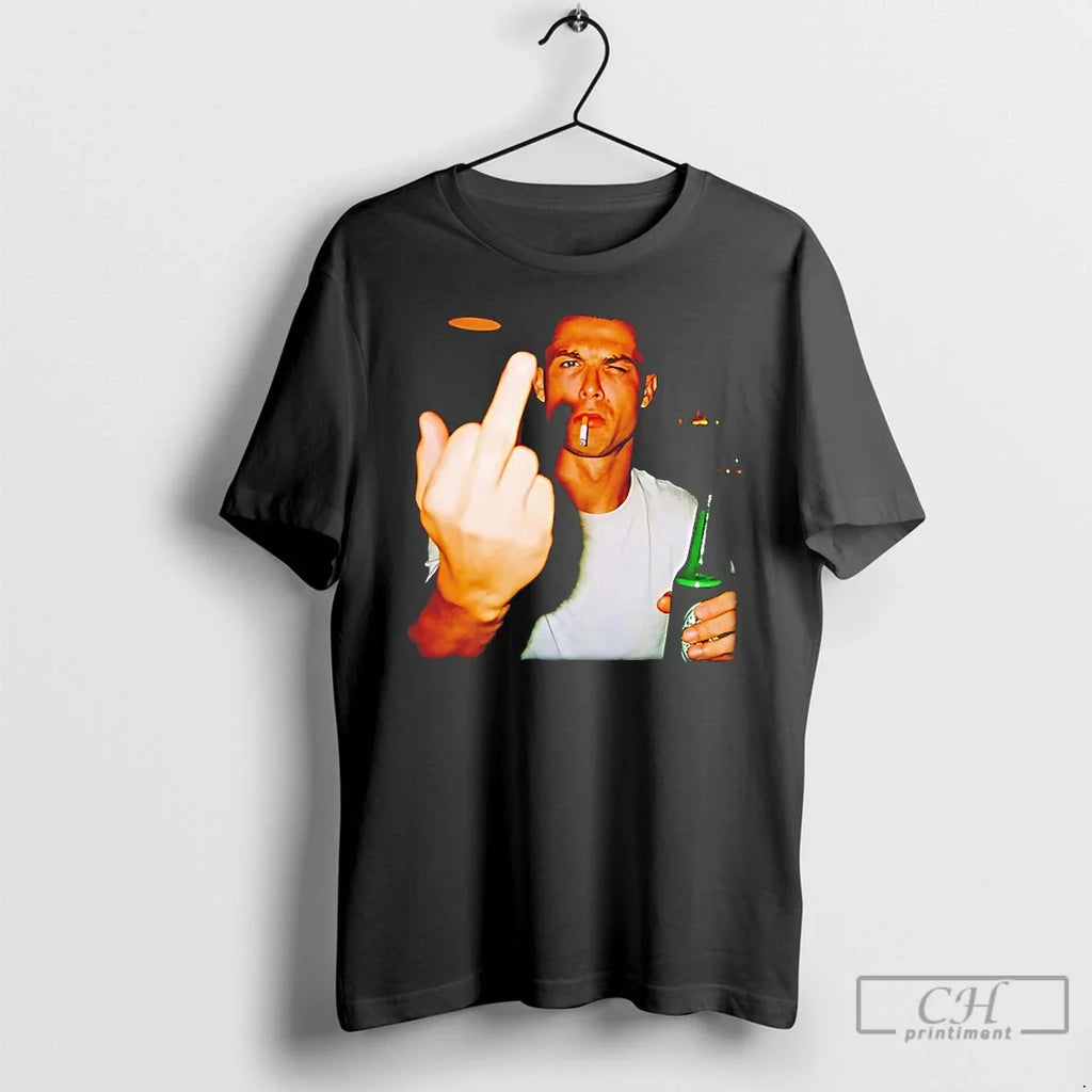 Classic Cristiano Ronaldo After Hours Middle Finger - Adult & Kids T-Shirts, Sweatshirts & Hoodies apparel design preview 1