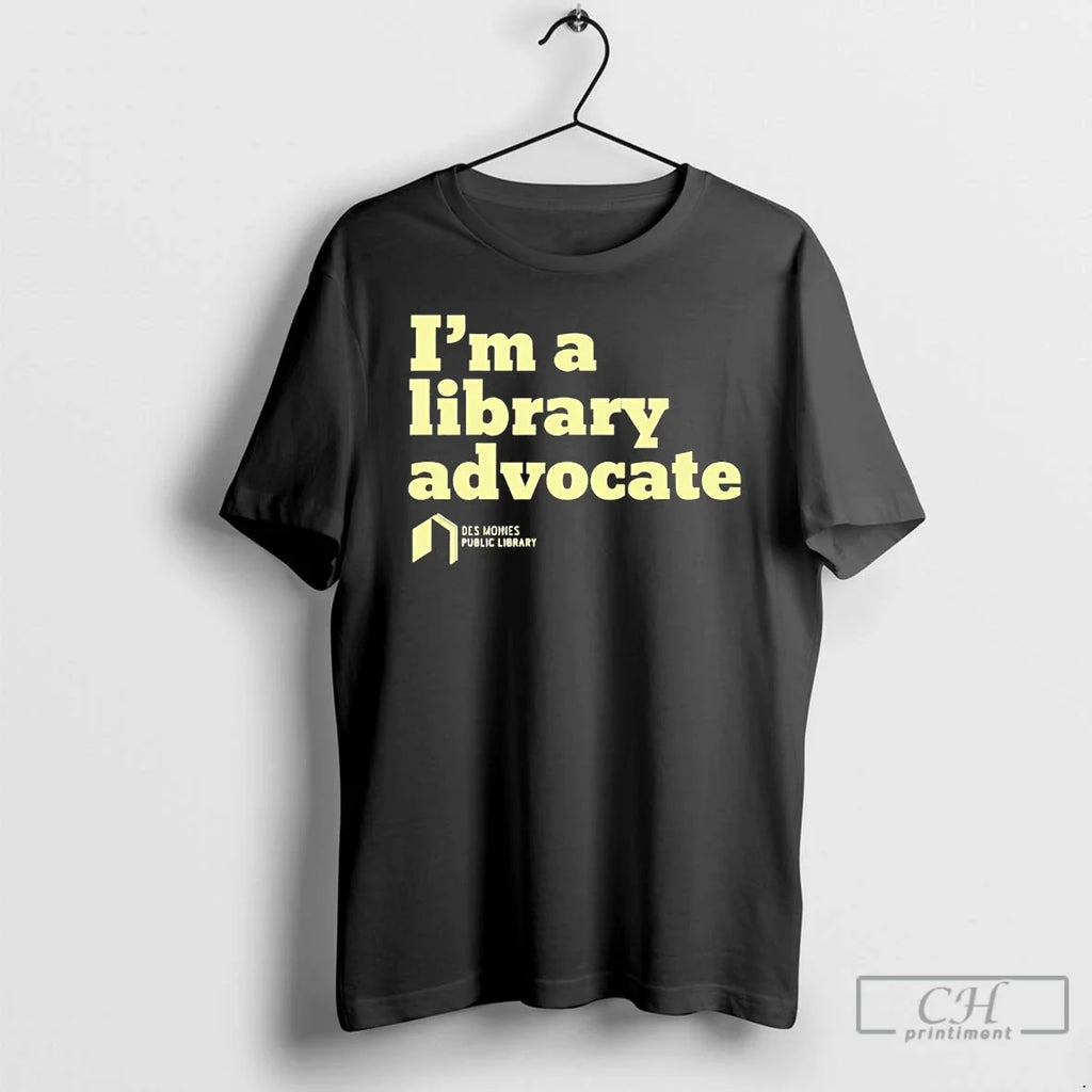 Classic Dmpl Im A Library Advocate - Adult & Kids T-Shirts, Sweatshirts & Hoodies apparel design preview 1