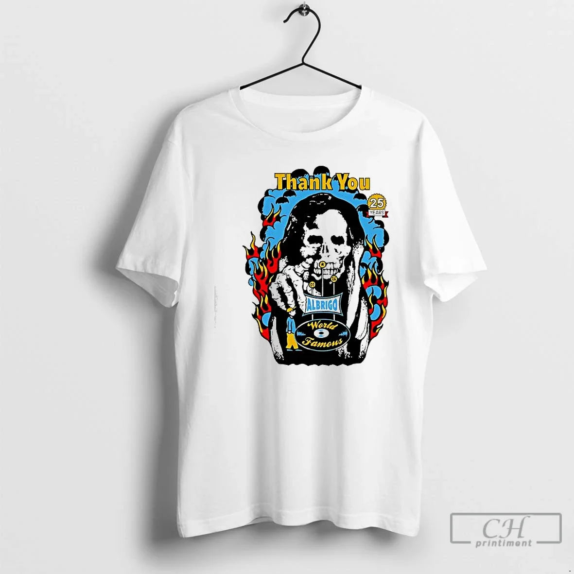 Classic Daniel Albrigo World Famous Celebrating 25 - Adult & Kids T-Shirts, Sweatshirts & Hoodies apparel design preview 1