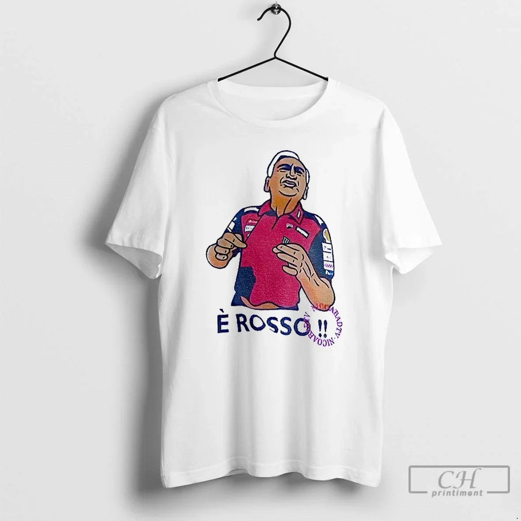 Classic Davide Tardozzi Grand Prix 250cc E Rosso - Adult & Kids T-Shirts, Sweatshirts & Hoodies apparel design preview 1